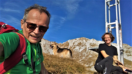 Autunnale in CIMA MENNA (2300 m) da Zorzone ad anello con discesa dal Chignol d’Arale il 25 ott. 2018- FOTOGALLERY